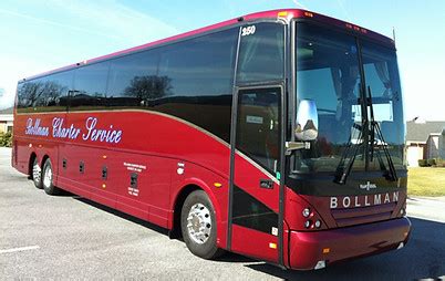 bollman bus tours|Bollman Charter Service .
